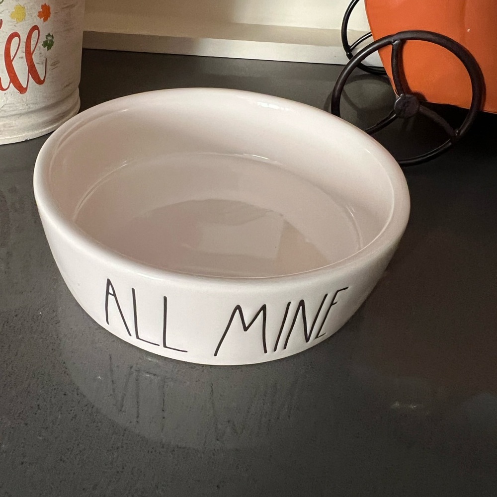 Rae Dunn “ALL MINE” Cat Dish